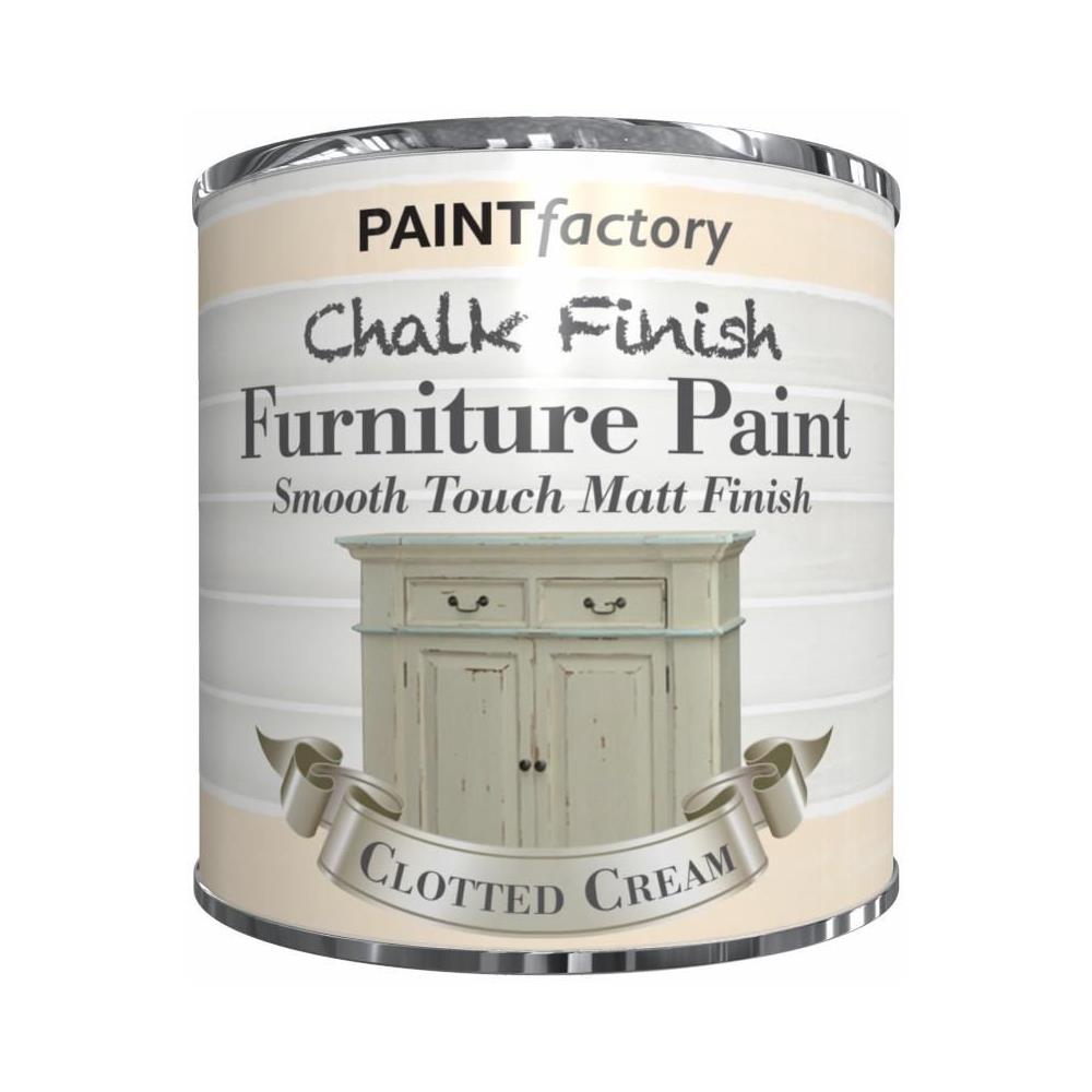 Chalk Paint Clotted Cream Tin 250ml - Paint Factory