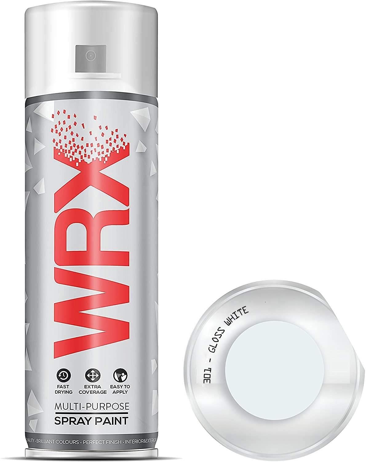 WRX Gloss White 301 Spray Paint 400ml
