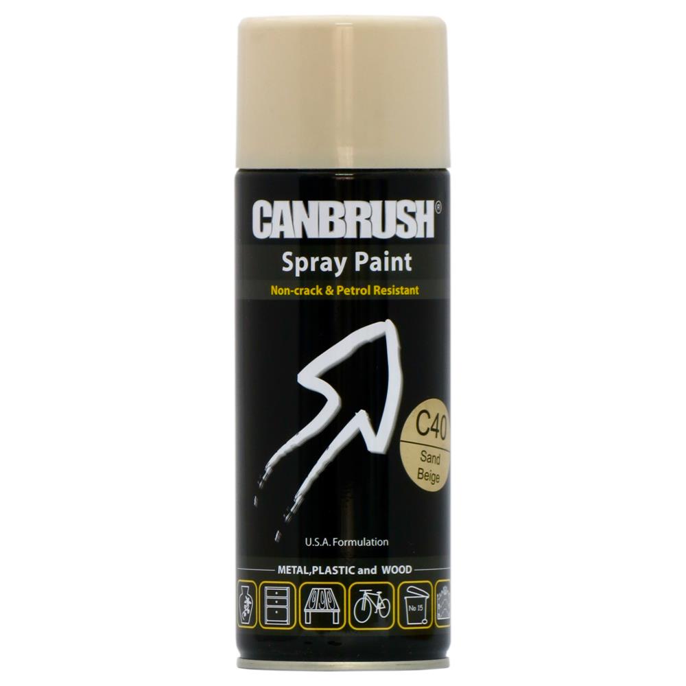 Canbrush C40 Sand Beige Spray Paint 400ml