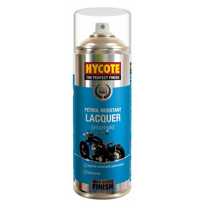 Hycote Petrol Resistant Lacquer Spray Paint 400ml