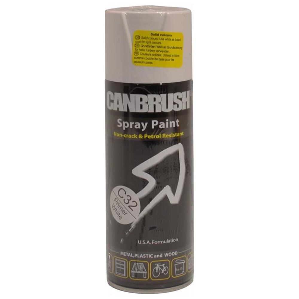 Canbrush C32 Primer White Spray Paint 400ml