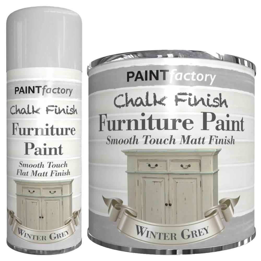 Winter Grey Chalk Paint Factory