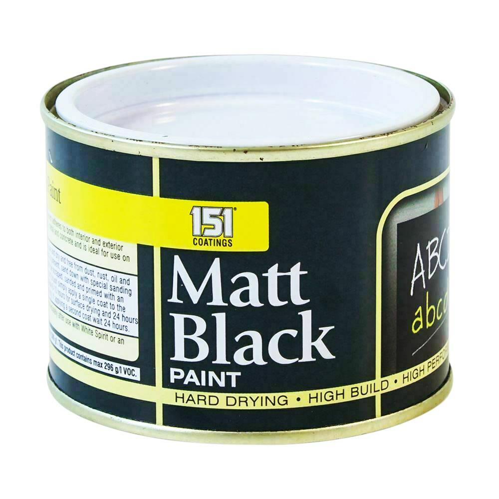 151 Matt Black Paint Tin 180ml