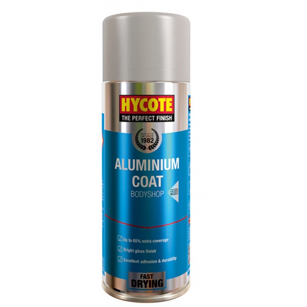 Hycote Bodyshop Alumnium Coat Spray Paint 400ml
