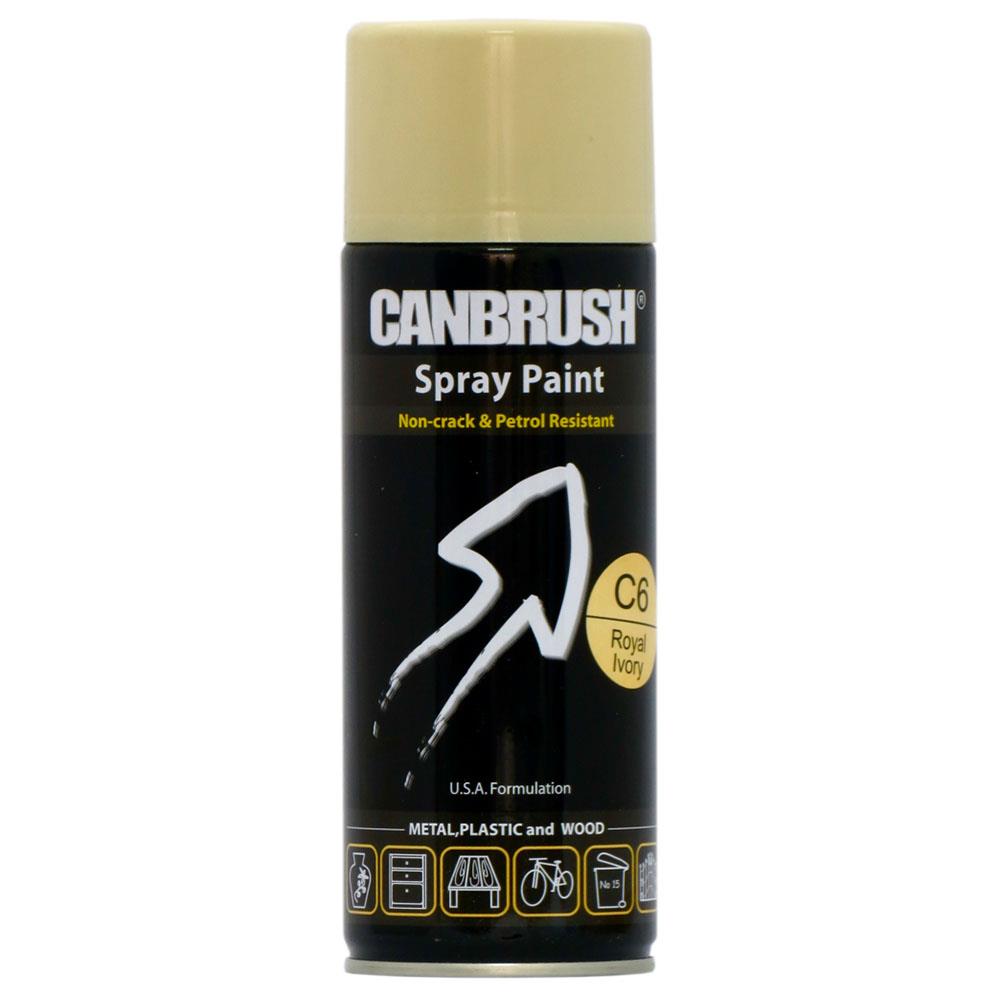 Canbrush C6 Royal Ivory Spray Paint 400ml