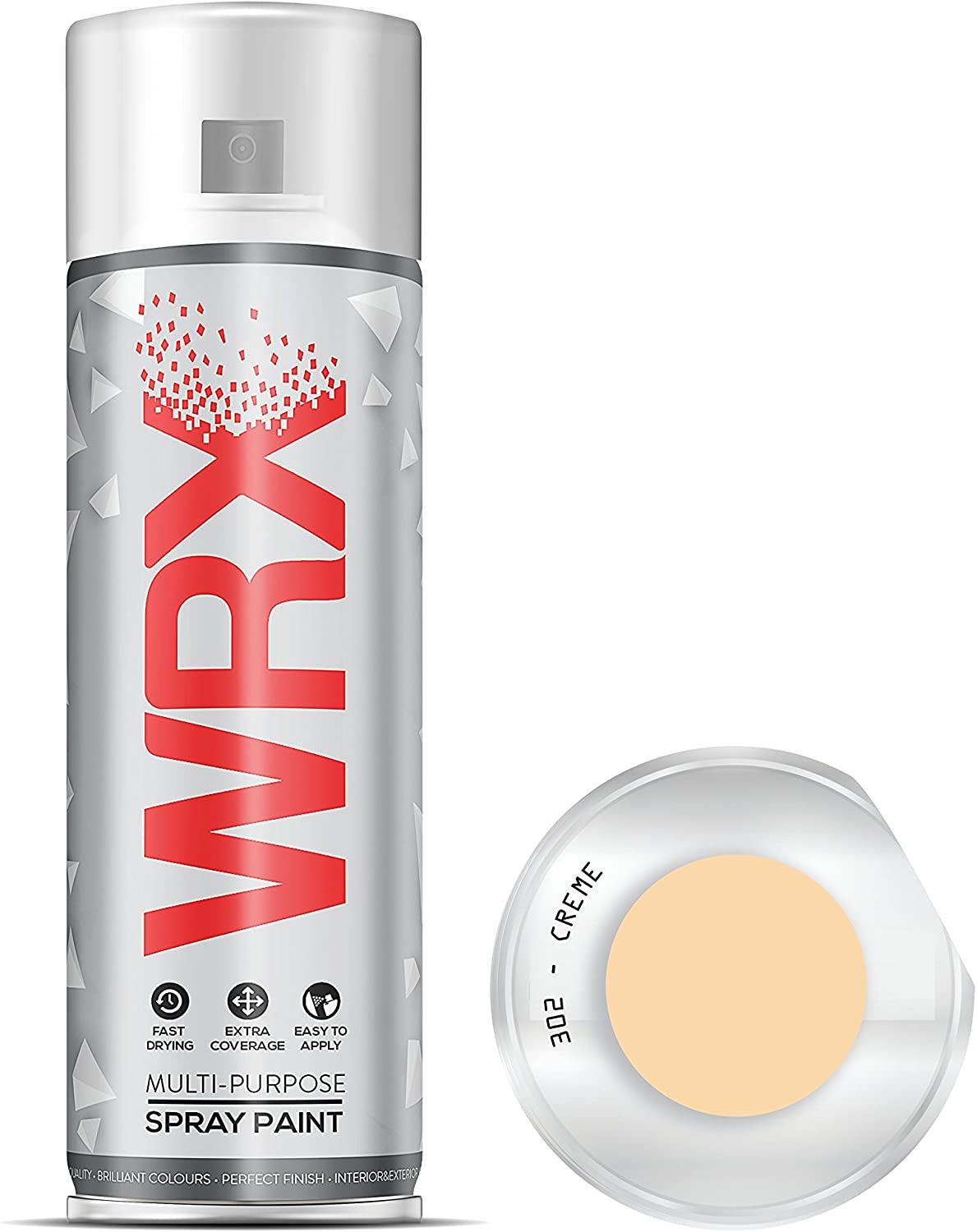 WRX Flat Creme 302 Spray Paint Acrylic 400ml