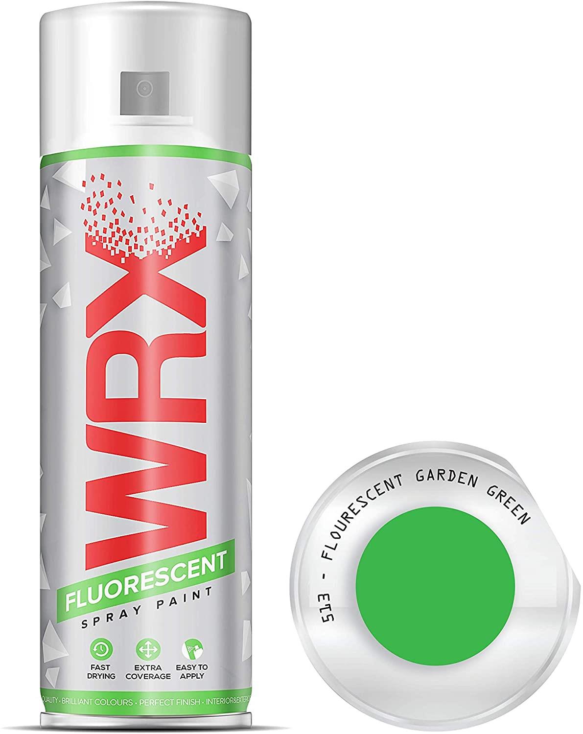 WRX Gloss Fluorescent Garden Green 513 Spray Paint 400ml