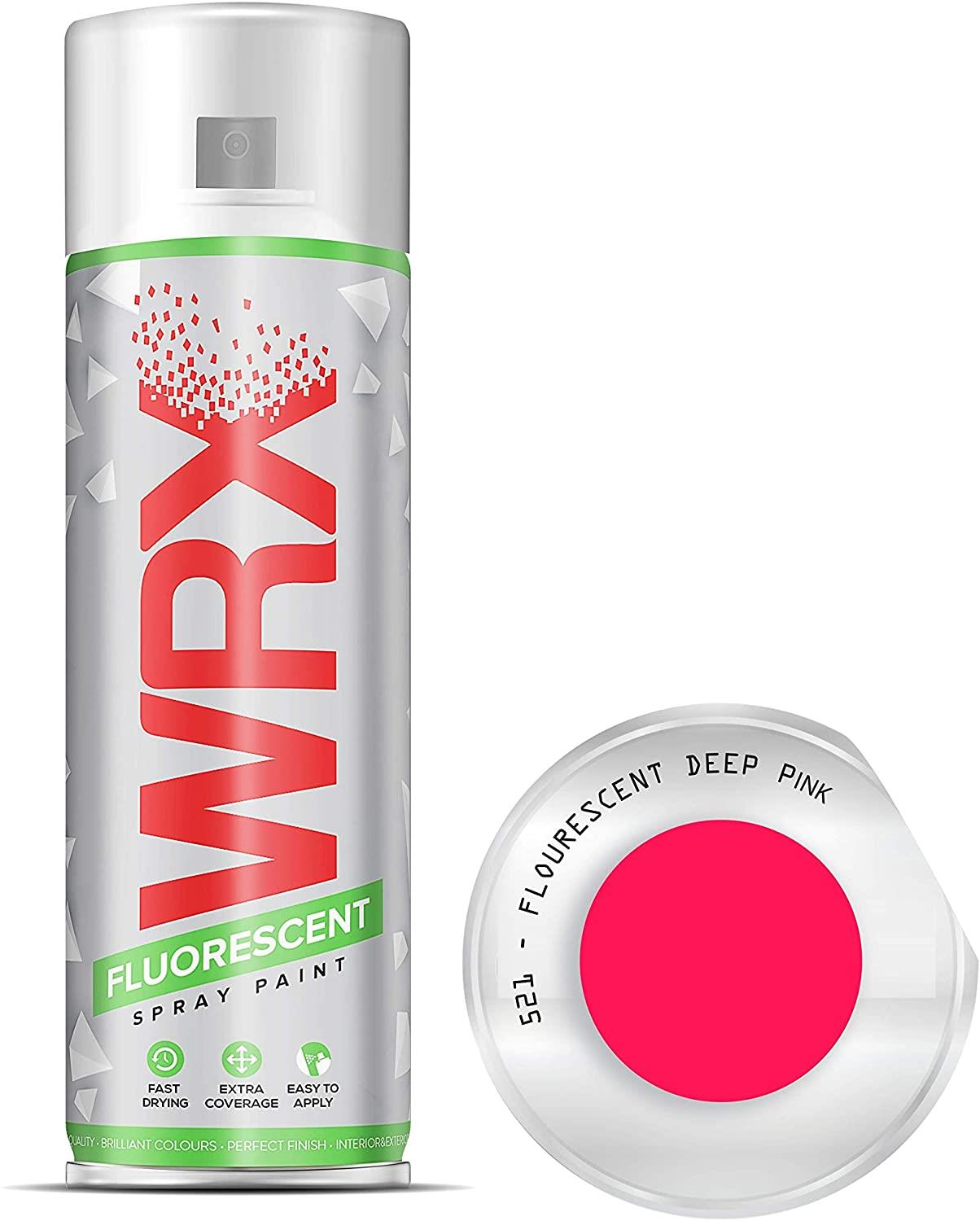 WRX Flat Fluorescent Deep Pink 521 Spray Paint 400ml