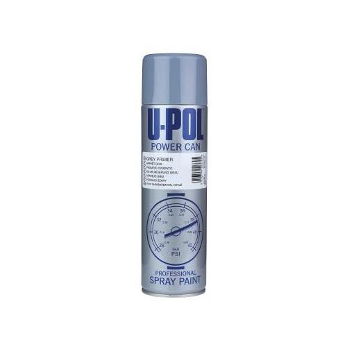 U-POL Grey Primer Spray Paint 500ml For All Purpose