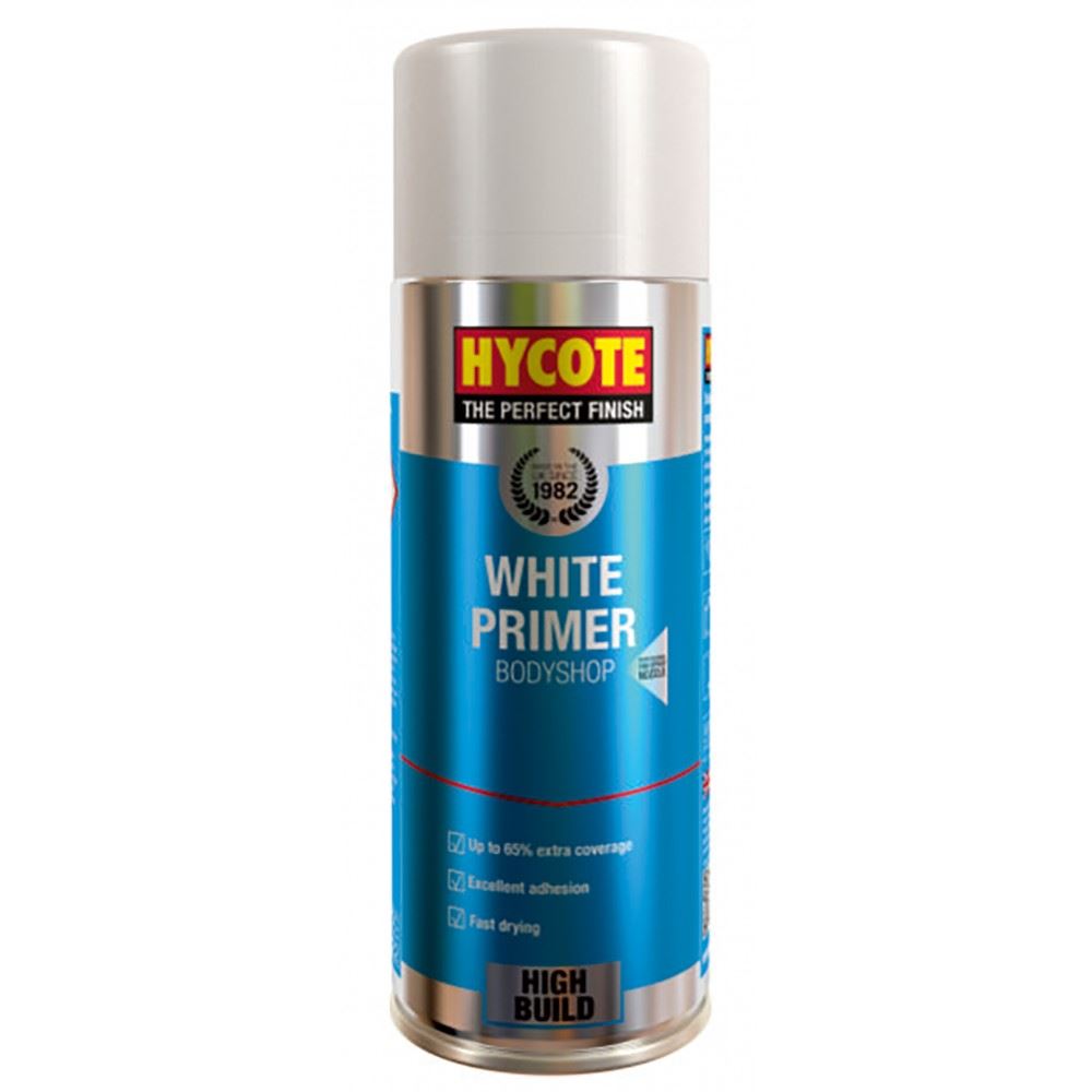 Hycote Bodyshop White Primer Spray Paint 400ml