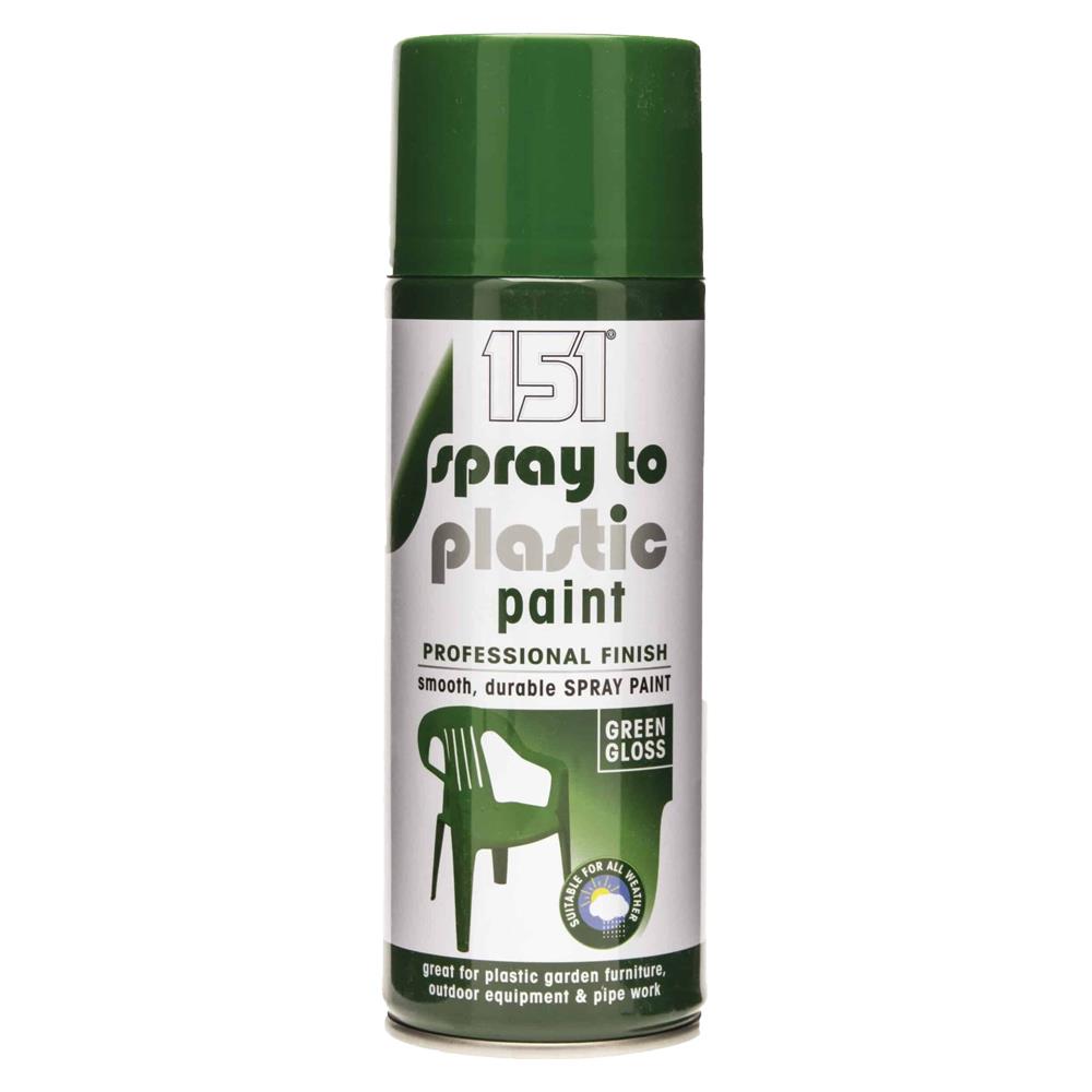 151 Green Gloss Spray Paint 400ml For Plastic