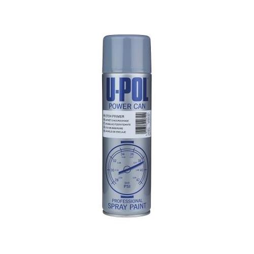 U-POL Power Can Grey Etch Primer Spray Paint 500ml