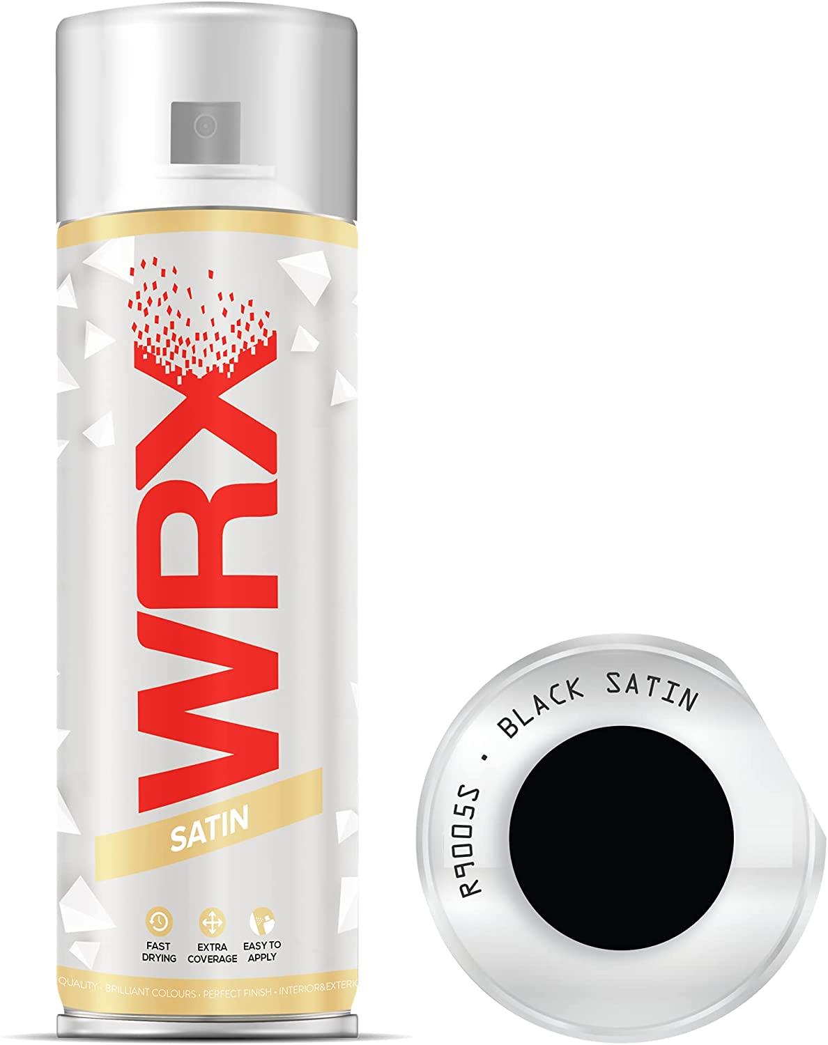 WRX Satin Black R9005S Spray Paint 400ml