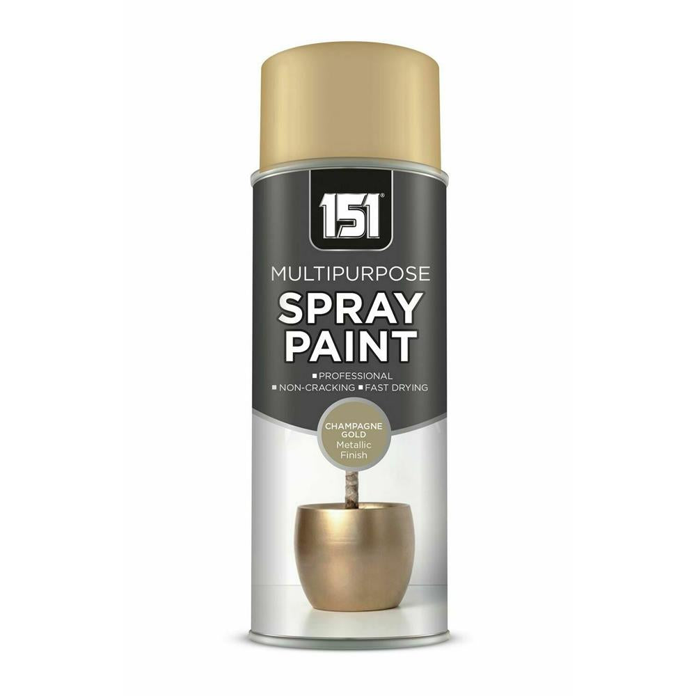 151 Metallic Gloss Champagne Gold Spray Paint 400ml