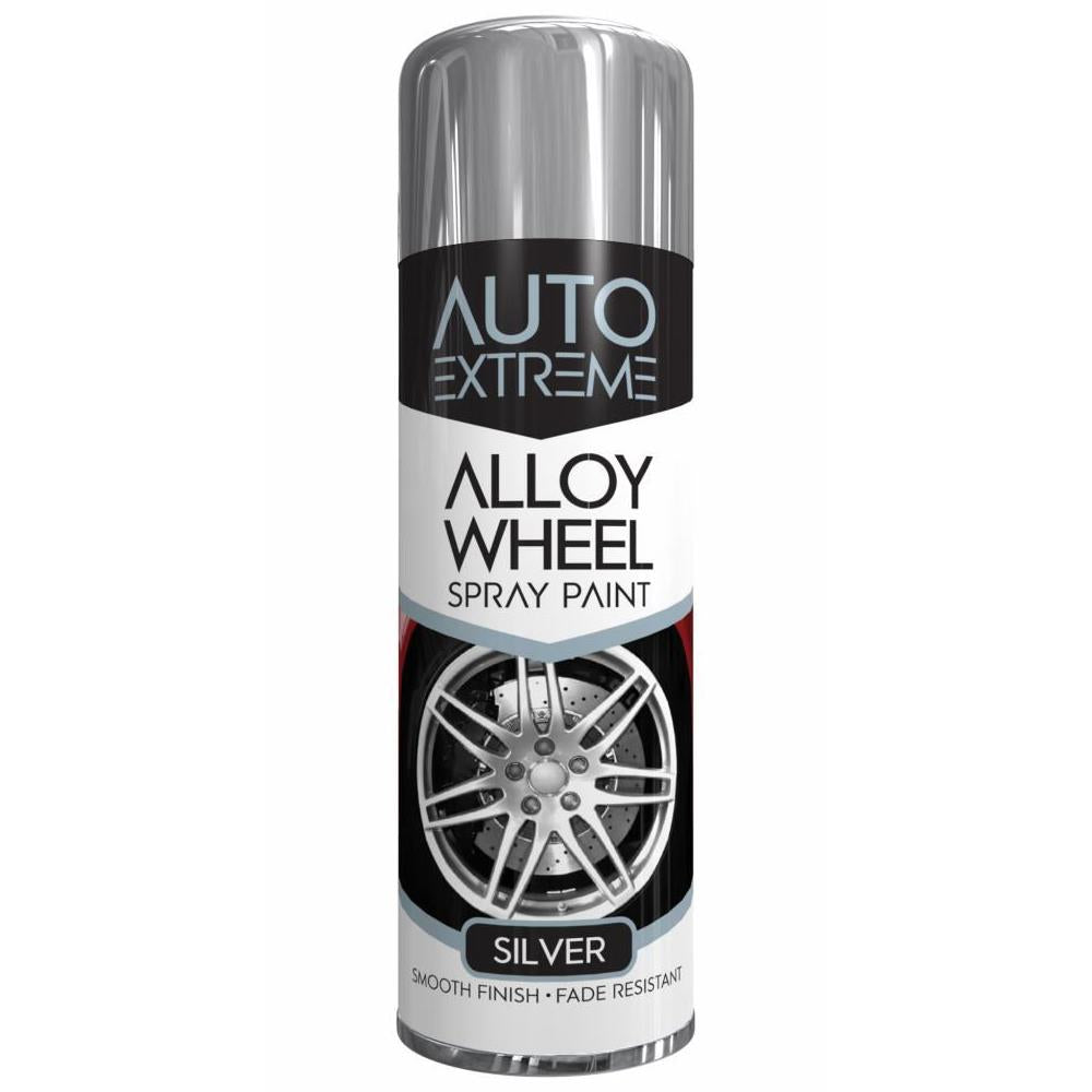 Silver Alloy Wheel Spray Paint 300ml - Auto Extreme