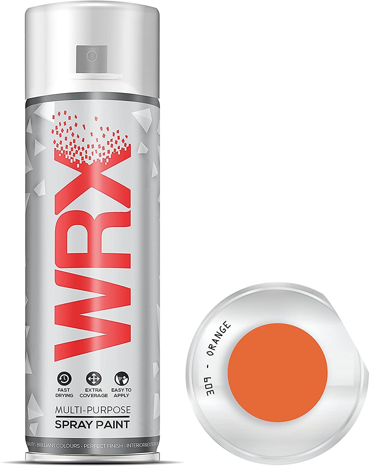 WRX Flat Orange 309 Spray Paint 400ml