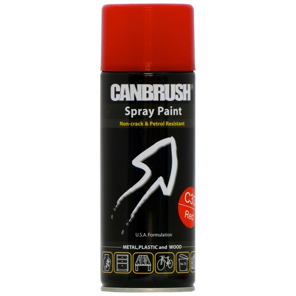 Canbrush C33 Red Spray Paint 400ml