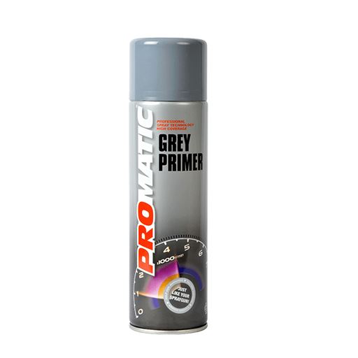 Promatic Grey Primer Aerosol Spray Paint 500ml