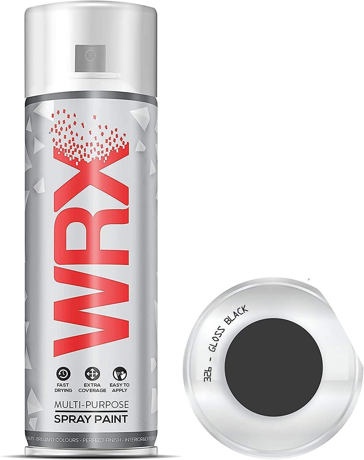 WRX Gloss Black 326 Spray Paint 400ml