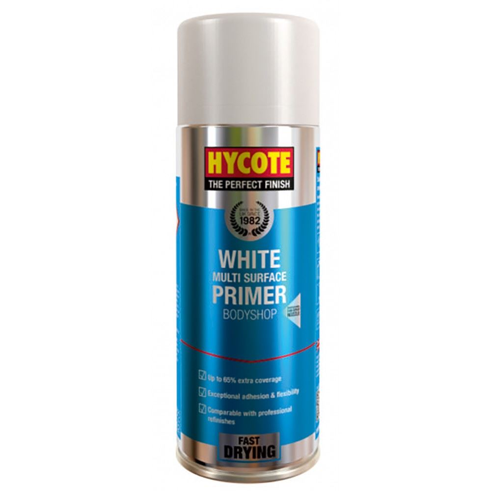 Hycote Bodyshop High Build White Spray Paint 400ml