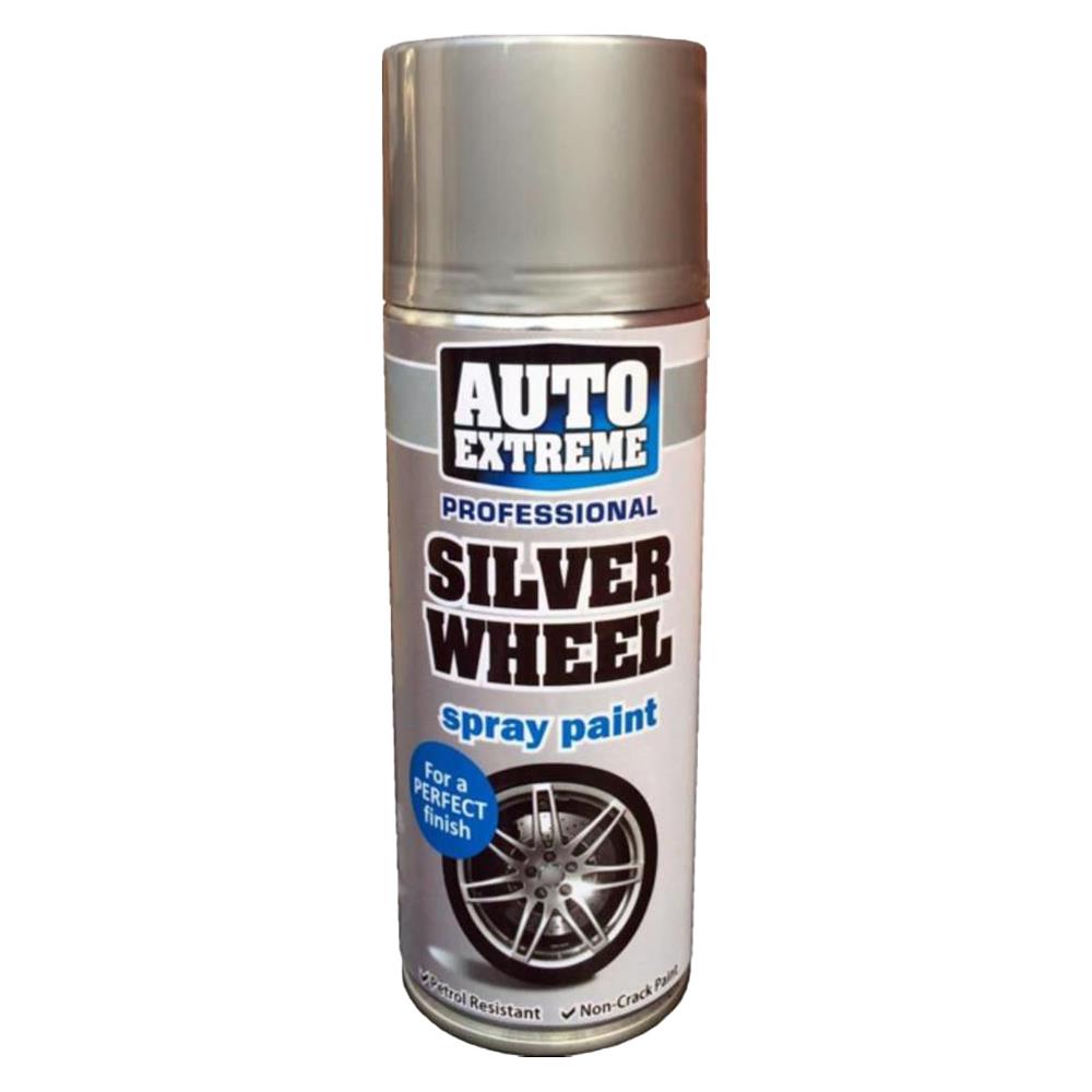 Silver Wheel Spray Paint 400ml - Auto Extreme