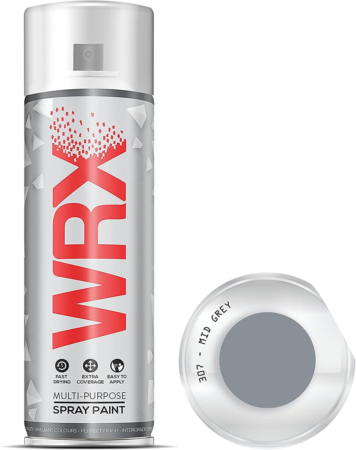 WRX Mid Grey 307 Spray Paint Acrylic 400ml