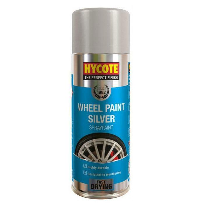 Hycote Silver Wheel Spray Paint 400ml