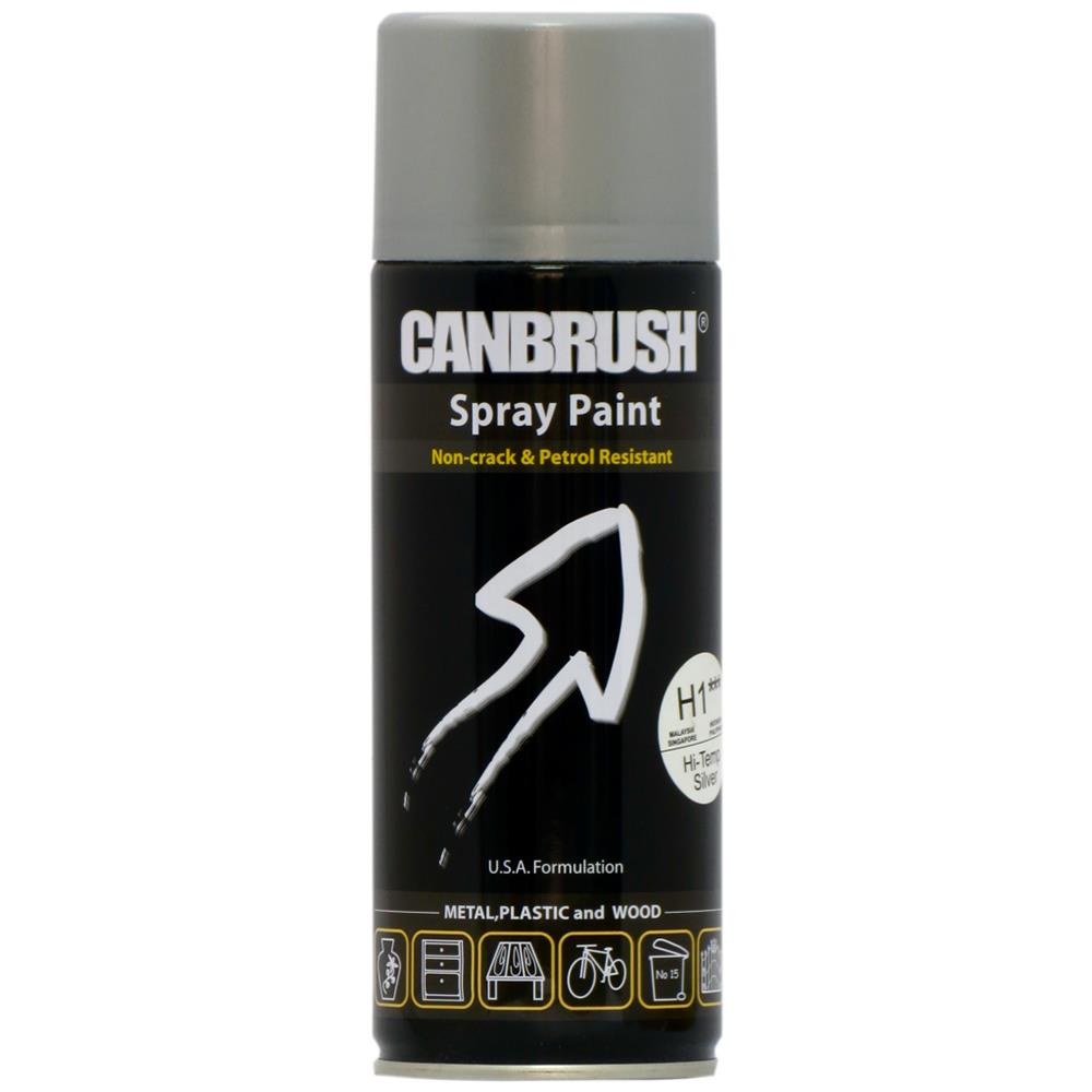 Canbrush High Temperature Spray Paint 400ml