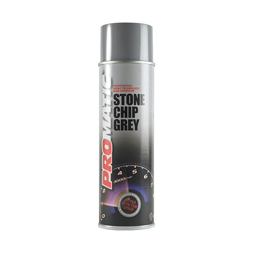 Promatic Stonechip Grey Aerosol Spray Paint 500ml